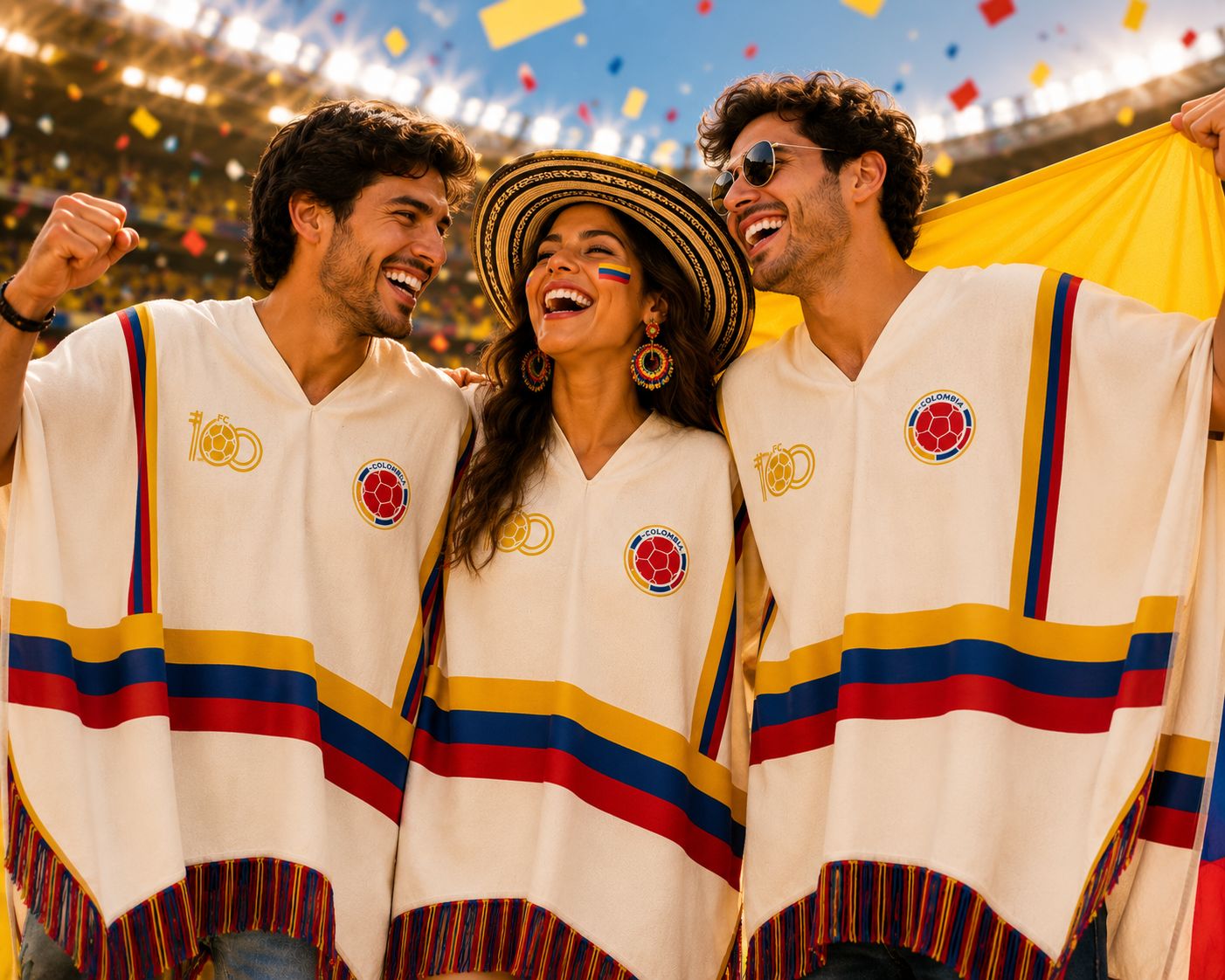 PONCHO SELECCION COLOMBIA