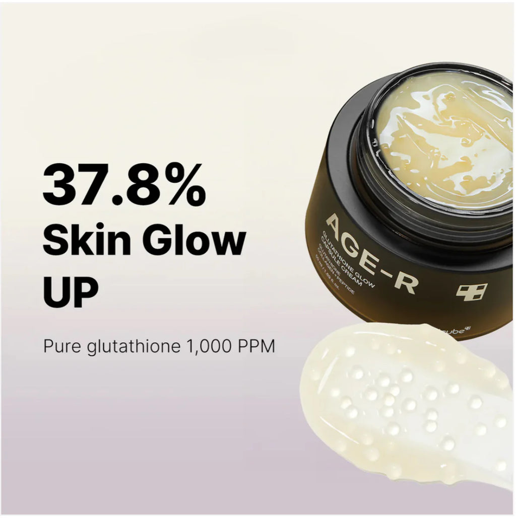 Medicube AGE-R - Crema en cápsulas con glutatión para un brillo radiante