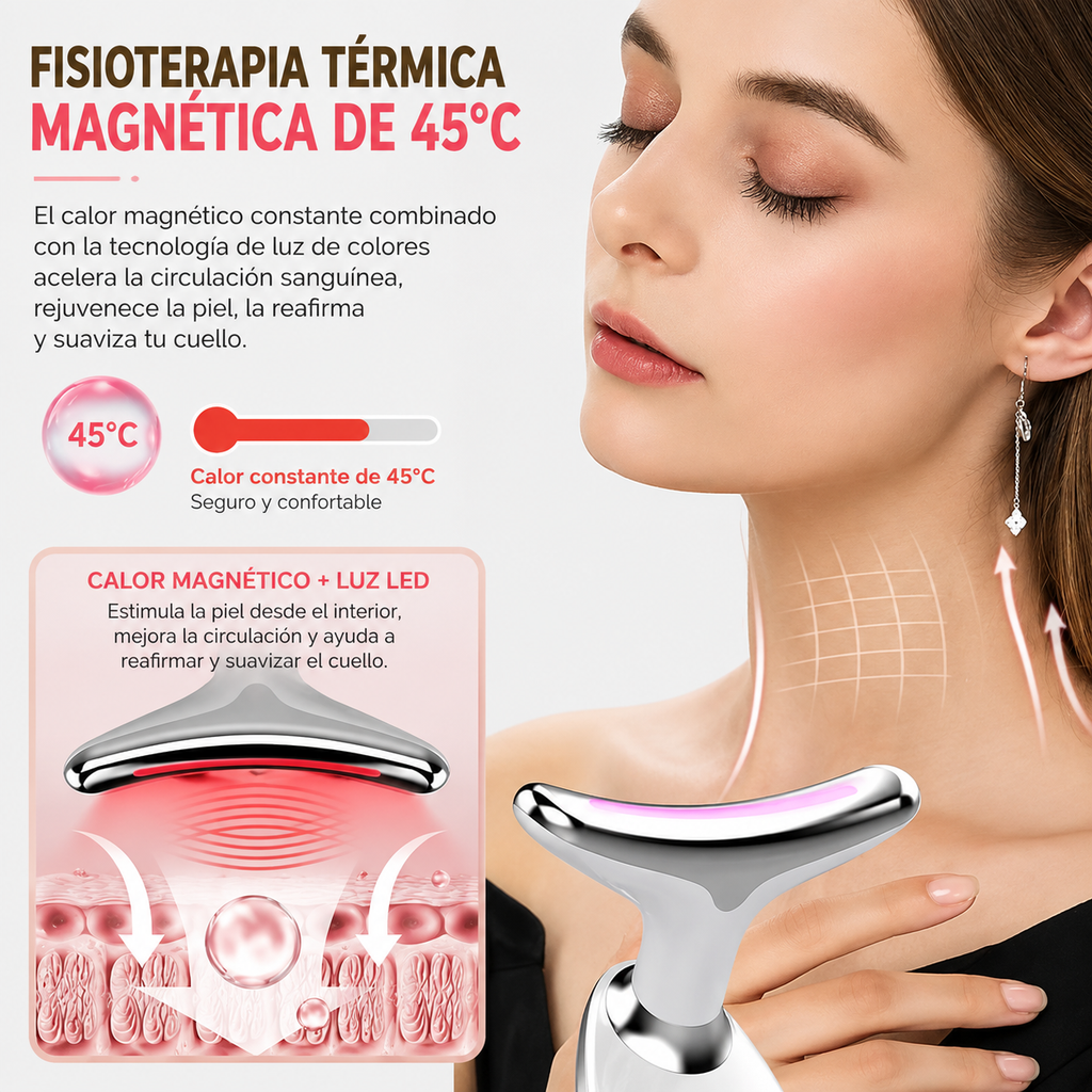 LUMILIFT™ – MASAJEADOR FACIAL Y DE CUELLO