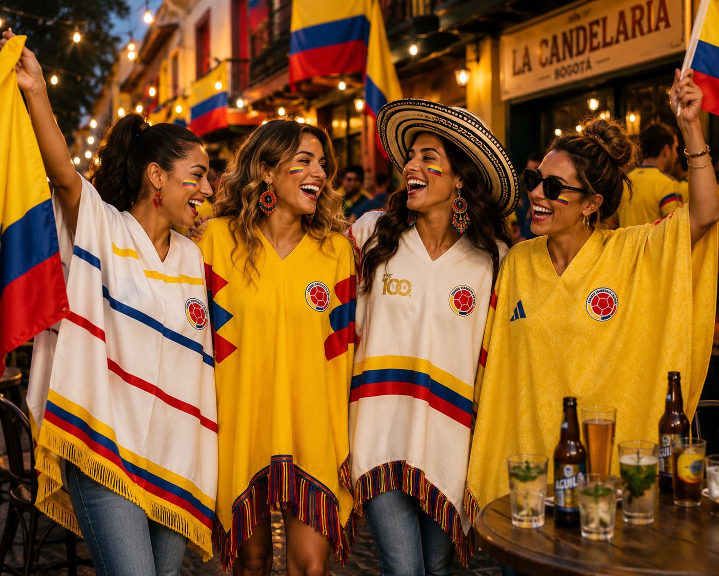 PONCHO SELECCION COLOMBIA
